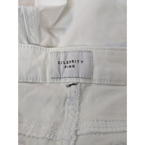 Celebrity Pink Jeans 7/28 White Womens Skinny Mid Rise Body Sculpt Staple‎ Denim - Picture 3 of 10